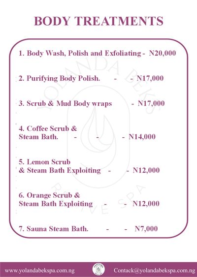 spa services