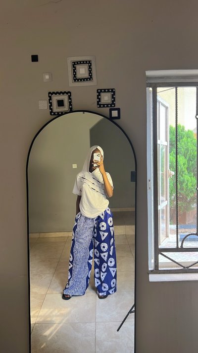Trendy Ankara jumbo pants