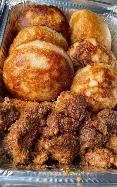 Masa and suya combo