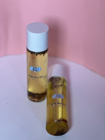 Glow body oil
